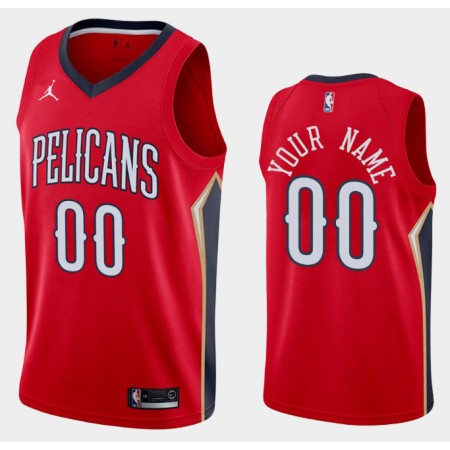 NBA Mænd Trøje New Orleans Pelicans Custom 2020-21 Jordan Brand Statement Edition Swingman NBA Mænd Trøje New Orleans Pelicans Custom 2020-21 Jordan Brand Statement Edition Swingman